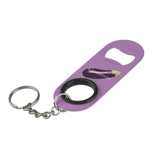 Porte-clé Décapsuleur Eggplant Thunder_Cove (Devant Angle)