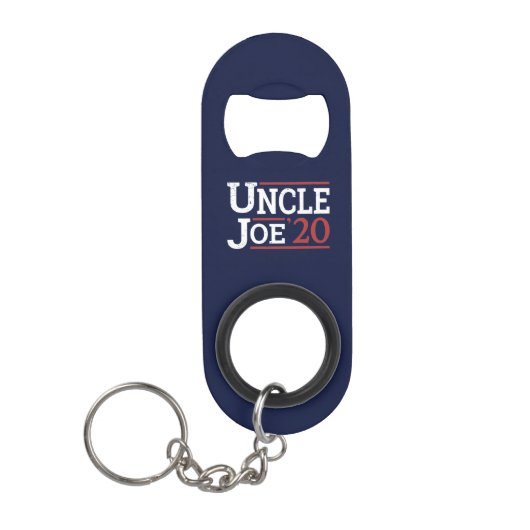 Porte-clé Décapsuleur Élection 2020 - Oncle Joe (Devant)