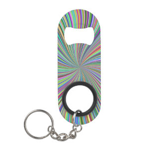 Porte-clé Décapsuleur Énergétique Colorful Ribbon Sunburst