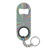 Porte-clé Décapsuleur Énergétique Colorful Ribbon Sunburst (Dos)