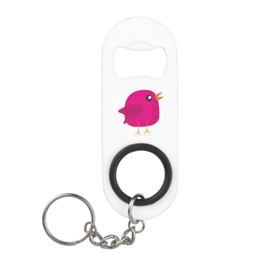 Porte-clé Décapsuleur Enfants oiseau mignon (Devant)