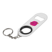 Porte-clé Décapsuleur Enfants oiseau mignon (Devant Angle)