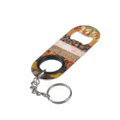 Porte-clé Décapsuleur Ensemble de collages d'épices et d'ingrédients ali (angle arrière)