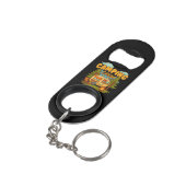 Porte-clé Décapsuleur Équipe de camping (angle arrière)