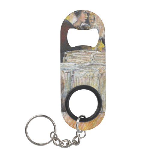 Porte-clé Décapsuleur Équivalent lumineux des émotions passionnées (Devant)