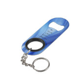Porte-clé Décapsuleur Esthétique holographique (angle arrière)