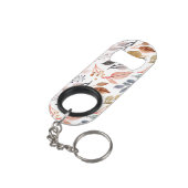 Porte-clé Décapsuleur feuilles d'arbre (angle arrière)