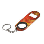 Porte-clé Décapsuleur Firestorm Art Abstrait (Devant Angle)