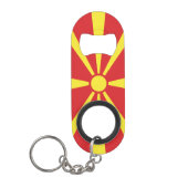 Porte-clé Décapsuleur Flag de Macedonia (Devant)