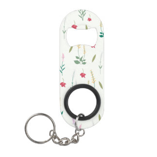 Porte-clé Décapsuleur Fleur Motif Printemps Floral