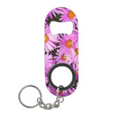 PORTE-CLÉ DÉCAPSULEUR FLEURS (Devant)