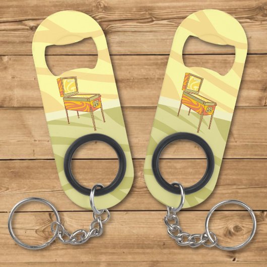 Porte-clé Décapsuleur Flipper à billes