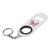 Porte-clé Décapsuleur Flower Butterfly (Devant Angle)