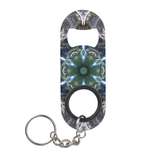 Porte-clé Décapsuleur Folk Mandala (Devant)
