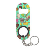 Porte-clé Décapsuleur Fond de glace (Dos)