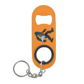 Porte-clé Décapsuleur Forêt de nuit Bigfoot (Devant)