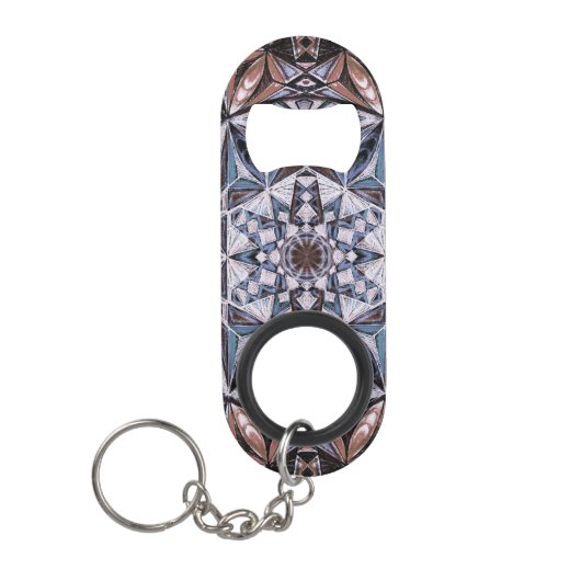 Porte-clé Décapsuleur Formes de cristal (Devant)
