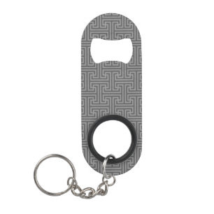 Porte-clé Décapsuleur Formes géométriques simples