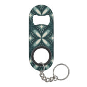 Porte-clé Décapsuleur formes vertes rétro (Dos)