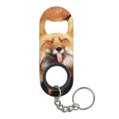 Porte-clé Décapsuleur Fox Sticking It's Tongue Out (Dos)