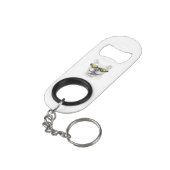 Porte-clé Décapsuleur French Bulldog Bottle Opener Keychain (angle arrière)