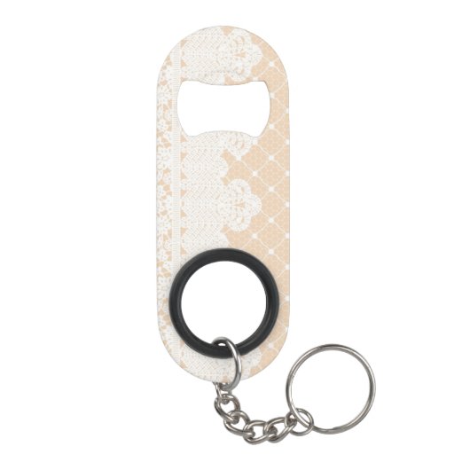 Porte-clé Décapsuleur Frontière de dentelle (Dos)