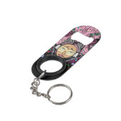 Porte-clé Décapsuleur Gamer fille (angle arrière)