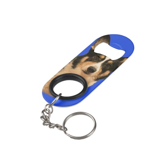 Porte-clé Décapsuleur Garde de sécurité (angle arrière)