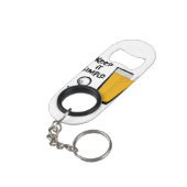 Porte-clé Décapsuleur Garder Il Simples Funny Golf Bière (angle arrière)
