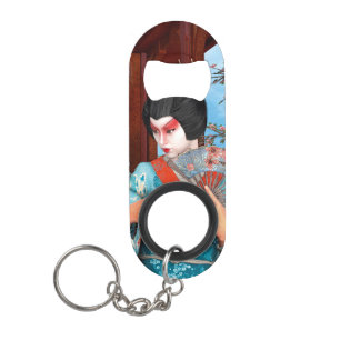 Porte-clé Décapsuleur Geisha