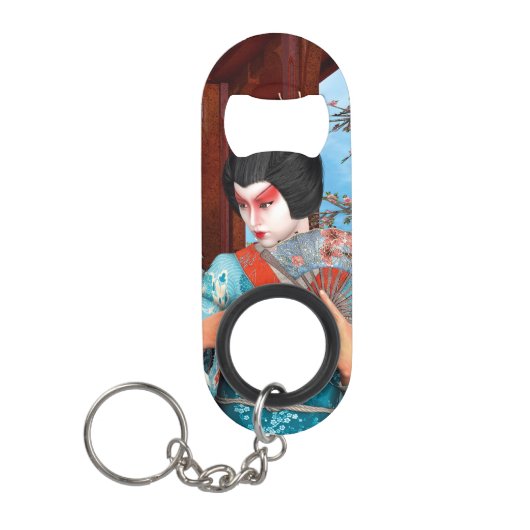 Porte-clé Décapsuleur Geisha (Devant)