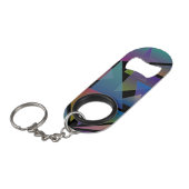 Porte-clé Décapsuleur Géométrique (Devant Angle)