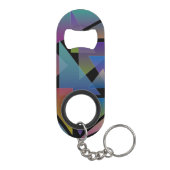 Porte-clé Décapsuleur Géométrique (Dos)