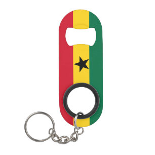 Porte-clé Décapsuleur Ghana National Drapeau Patriotique