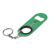 Porte-clé Décapsuleur Golf Vert Putting Thème (Devant Angle)