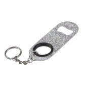Porte-clé Décapsuleur Granit noir (Devant Angle)