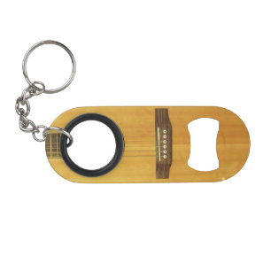 Porte-clé Décapsuleur Guitare acoustique
