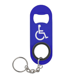 Porte-clé Décapsuleur Handicapés handicapés
