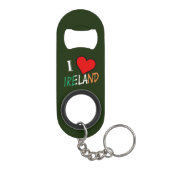 Porte-clé Décapsuleur I Heart Ireland overlay bocnt (Dos)