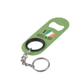 Porte-clé Décapsuleur I Heartflag Irlande bocnt (angle arrière)