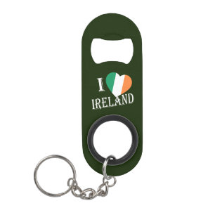 Porte-clé Décapsuleur I Heartflag Irlande en poids bocal