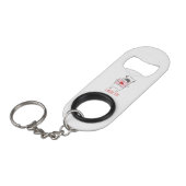 Porte-clé Décapsuleur "I Love You Key Ring & Bottle Opener (Devant Angle)