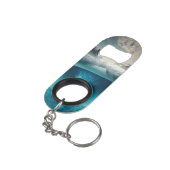 Porte-clé Décapsuleur Icy Mountain View (angle arrière)