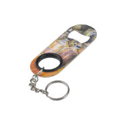 Porte-clé Décapsuleur Idéographie de Lumière dorée (angle arrière)