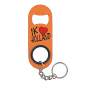 Porte-clé Décapsuleur Ik Heart Holland retour sur ou sur (Dos)