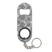 Porte-clé Décapsuleur illustration de motif de griffonnages (Dos)