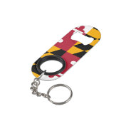 Porte-clé Décapsuleur Indicateur de l'état du Maryland (angle arrière)