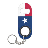 Porte-clé Décapsuleur Indicateur d'état du Texas (Devant)