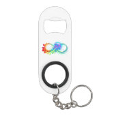 Porte-clé Décapsuleur Infinity avec Rainbow Jellyfish (Dos)