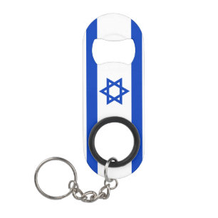 Porte-clé Décapsuleur Israël Drapeau charmant patriotique